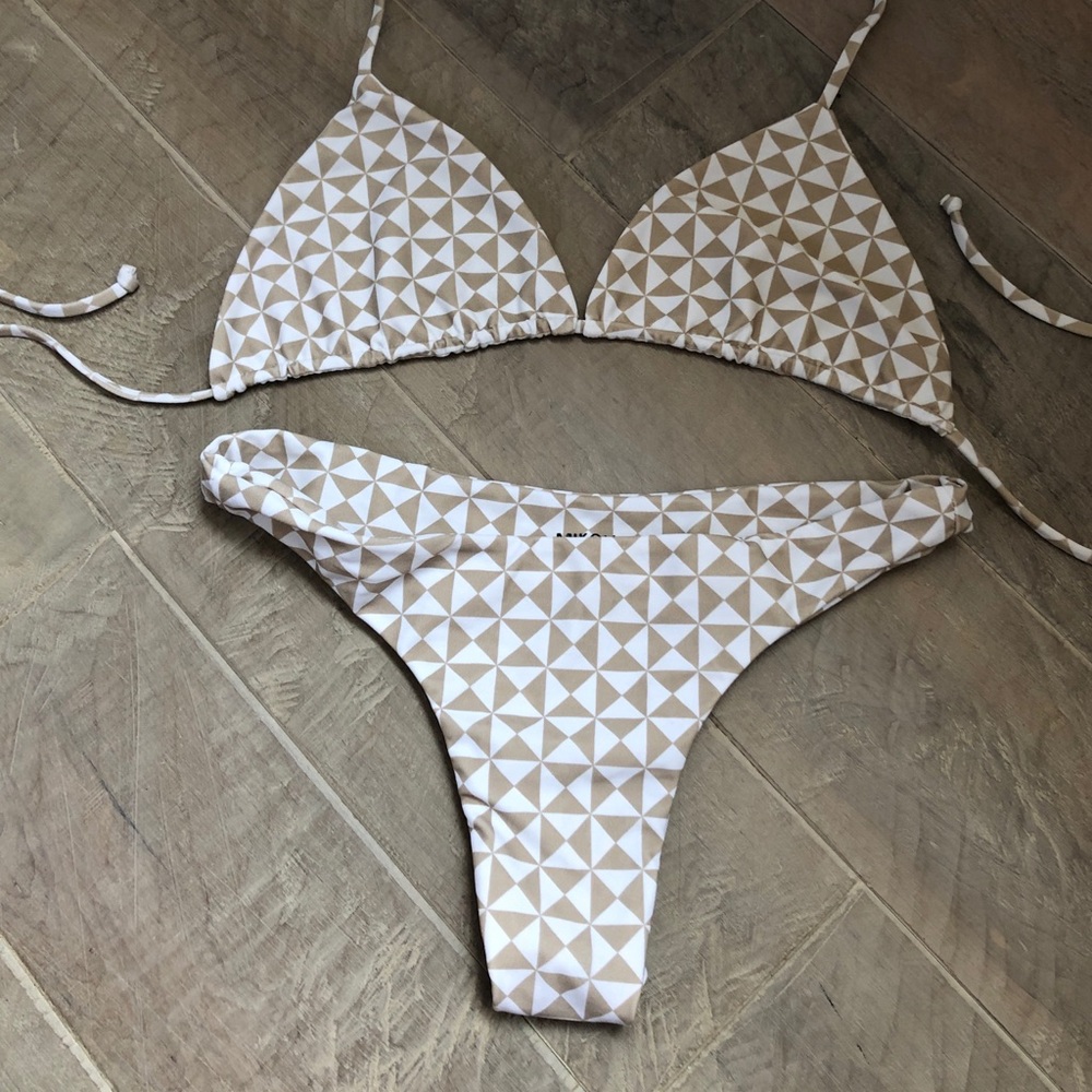 bathing suit top and bottom